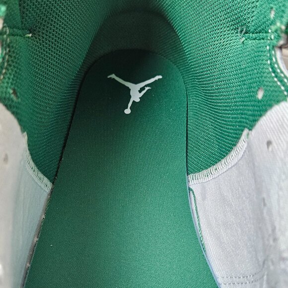 Air Jordan 1 Mid Summit White Lucky Green- Size 13 NWOB main image 14